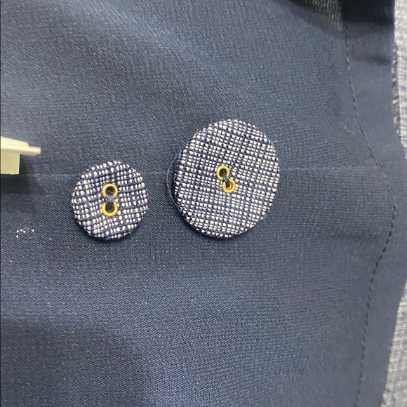 KAY UNGER Elegant Blue Sleeveless Dress - Picture 11 of 11